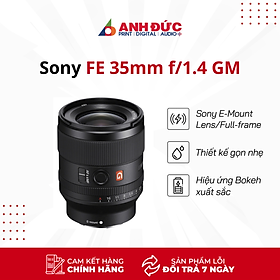Mua Ống kính Sony FE 35mm f/1.4 GM - Hàng chính hãng