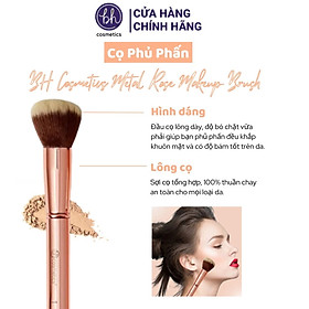 Cọ phủ phấn Bh Cosmetics Metal Rose 01