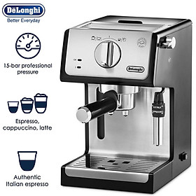 Mua Máy pha cà phê Espresso thương hiệu cao cấp Delonghi ECP35.31 - Áp lực bơm: 15 (bar) - Công suất 1100 (W) - HÀNG NHẬP KHẨU