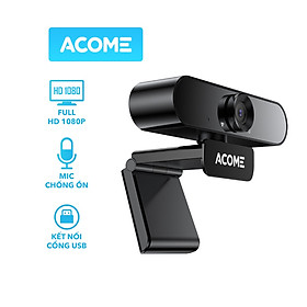 Mua Webcam Máy Tính ACOME AWC11 Full HD 1080P Ảnh Siêu Nét Video Call Online Có Micro Chống Ồn - Hàng Chính Hãng