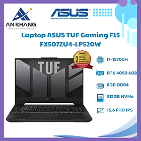 Mua Laptop ASUS TUF Gaming F15 FX507ZU4-LP520W (Intel Core i7-12700H | 8GB | 512GB | RTX 4050 6GB | 15.6-inch FHD 144Hz | Win 11| Jaeger Gray) - Hàng Chính Hãng - Bảo Hành 24 Tháng