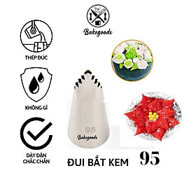 Mua Đui bắt kem 95  Đuôi bắt kem  đuôi lá trang trí bánh bằng thép không gỉ đúc liền khối dày dặn  cứng cáp