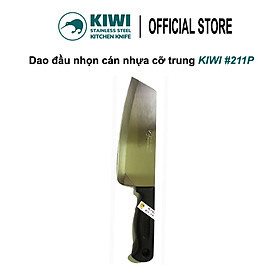 Dao làm bếp mũi nhọn cán nhựa siêu bén loại trung Kiwi Thái Lan mã 211p