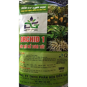 Phân bón hữu cơ gói 36 túi lưới ORCHID ĐG tốt rễ cho hoa lan cây cảnh