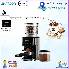 [ Hàng Chính Hãng ] Máy xay hạt cà phê Espresso cao cấp BD-CG018