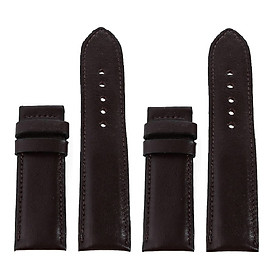  Dây đồng hồ da bò nhiều size màu nâu đất HJ8102-16-30