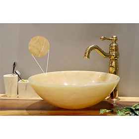 Lavabo đá tự nhiên- Lavabo cổ điển - chậu đá tự nhiên nhập khẩu - chậu rửa mặt 