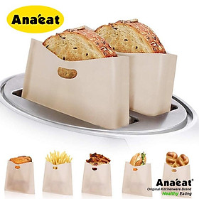 Bộ 3 túi đựng bánh mì ANAEAT có thể tái sử dụng tiện lợi