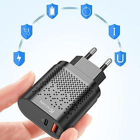 USB Ports Hub Wall Charger Power Adapter EU Plug USB Cube Adapter