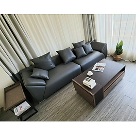 Sofa băng da Modern Apartment Juno Sofa KT 2m2