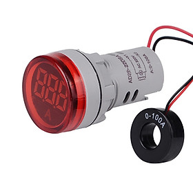 Đèn Báo Dòng Điện AC 100A Tủ Điện Phi 22 A22-AC