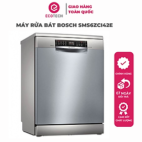 Máy Rửa Chén Bát 14 Bộ BOSCH SMS6ZCI42E Serial 6 - Hàng Chính Hãng