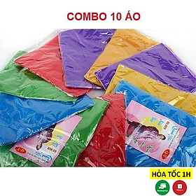 Combo 10 Áo Mưa Giấy Nhiều Màu Sắc Đi Đường Đi Phượt Tái Sử Dụng Được Nhiều Lần