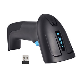 Máy bắn mã vạch không dây YHD 6200DW 2D quét mã vạch Barcode(1D), Qrcode(2D) kết nối đầu thu USB không dây dùng trên Máy tính, Laptop