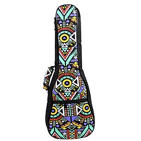 Túi Vải Đệm Bông Đựng Đàn Ukulele Có Dây Đeo Vai