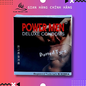 Bao cao su Powermen Dotted (3 Chiếc)