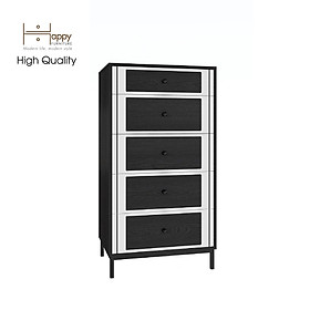 Mua  Happy Home Furniture  TAKO  Tủ lưu trữ 5 ngăn kéo - chân sắt   64cm x 45cm x 120cm ( DxRxC)  THK_132
