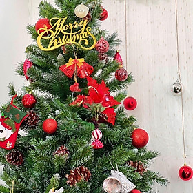 Cây thông trang trí Noel - Size từ 45cm đến 150cm - Cây không bao gồm phụ kiện - Cây giả, hoa lụa Decor trang trí nhà cửa