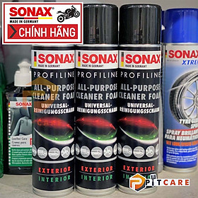 CHAI XỊT BỌT VỆ SINH ĐA NĂNG CÁC VẾT BẨN TRONG VÀ NGOÀI XE - SONAX PROFILINE ALL PURPOSE CLEANER FOAM 274300 400ML
