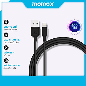 Mua Cáp sạc nhanh cho iPhone/Ipad/Ipod  -chứng chỉ MFi - USB A to Lightning - Momax DL16- Hàng chính hãng
