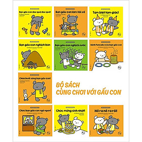 Sách - Combo 10 Quyển - Cùng Chơi Với Gấu Con - Thái Hà Books