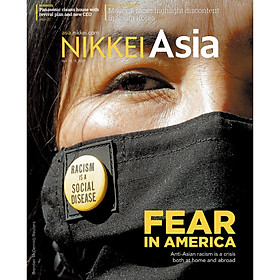 Hình ảnh Nikkei Asian Review: Nikkei Asia - 2021: FEAR IN AMERICA - 15.21 tạp chí kinh tế nước ngoài, nhập khẩu từ Singapore
