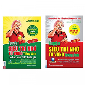 [Download Sách] Combo Sách Học Tiếng Anh Theo Phương Pháp Của người Do Thái - Luyện Siêu Trí Nhớ Từ Vựng Tiếng Anh (Trọn Bộ 2 Cuốn) - (Tặng Kèm Bookmark Thiết Kế)