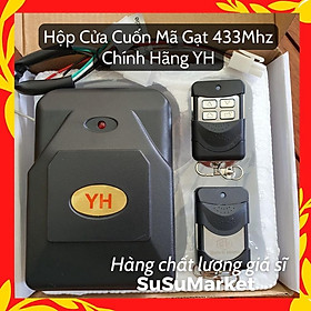 Hình ảnh Bộ điều khiển cửa cuốn YH349 433Mhz | Kèm 2 remote | Jack cắm sẵn, thay thế dễ dàng |