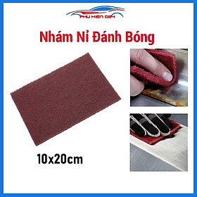 Mua Bùi nhùi nhám nỉ đánh bóng 10x20cm vệ sinh chà bóng bề mặt tổng hợp nhựa  kim loại  gốm  sứ  gỗ