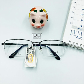 Gọng kính nam, titanium, dẽo, phom chữ nhật thời trang chính hãng Essentials E50006