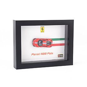 Mua Khung tranh mô hình xe Ferrari 488 Pista 1:64 Bburago