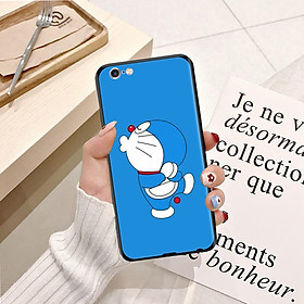 Ốp lưng điện thoại Iphone 6 Plus /6S Plus viền silicon dẻo TPU  hình Doremon Nhảy Múa - Hàng chính hãng