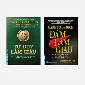 Sách Combo Tư Duy Làm Giàu + Dám Làm Giàu - First News