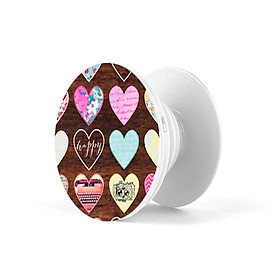 Mua Gía đỡ điện thoại đa năng  tiện lợi - Popsockets - In hình HEART 08 - Hàng Chính Hãng