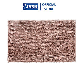 Thảm phòng tắm | JYSK Bergy | polyester | nhiều màu | R50xD80cm