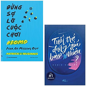 Hình ảnh Combo Sách Đừng Sợ Lỡ Cuộc Chơi + Tuổi Trẻ Đáng Giá Bao Nhiêu (Bộ 2 Cuốn)