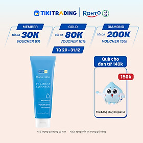 Sữa rửa mặt dưỡng trắng cao cấp Hada Labo Premium Cleanser Radiance 100g