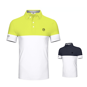 Áo Golf Nam Ngắn Tay - PGM Men Golf Shirt YF461