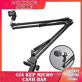 Mua Chân đế đỡ mic kẹp cạnh bàn  Giá đỡ micro thu âm cao cấp