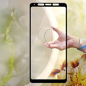 Miếng kính cường lực cho Samsung Galaxy A9 2018 Full màn hình - Đen