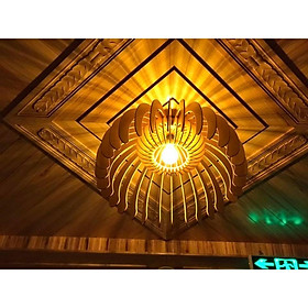 Mua 1 Tặng 1 - 20 mẫu đèn gỗ thả trần sang trọng