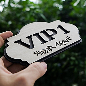 Mua Bảng gỗ CARINA TB201- Số phòng