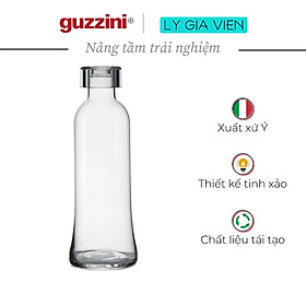 Bình Thuỷ Tinh Guzzini Glass Bottle 1L - Thiết Kế Ý của Ettore Sottsass - Món Quà Độc Đáo & Phong Cách