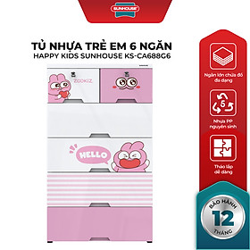Mua Tủ nhựa sơ sinh Happy Baby Sunhouse KS-CA688