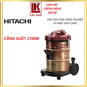 Mua Máy hút bụi công nghiệp Hitachi CV-960F (PG/WR) - Công suất 2100W  Dung tích 21 lít - Hàng Chính hãng