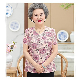 Bộ quần áo cho bà già có 2 túi áo, bộ quần áo cho mẹ, bộ quần áo trung niên_hàng sẵn