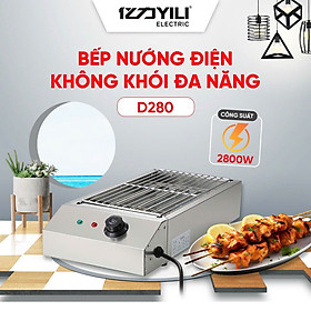 Mua Bếp Nướng Điện Gia Đình Không Khói Công Suất 2800W  Chất Liệu Inox Cao Cấp hàng nhập khẩu