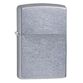 Bật Lửa Zippo Vân Xước Chrome