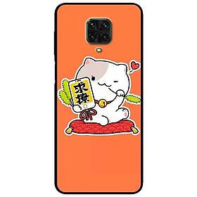 Ốp lưng dành cho Xiaomi Redmi Note 9s - Note 9 Pro - Note 9 Promax mẫu Mèo Vui Vẻ