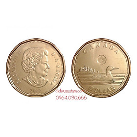 Mua Đồng xu 1 dollar Canada  một trong 10 đồng xu may mắn nhất